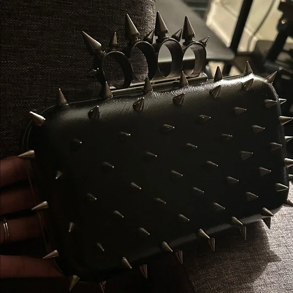 TKO limited edition spiked Clutch - Picture 2 of 2
